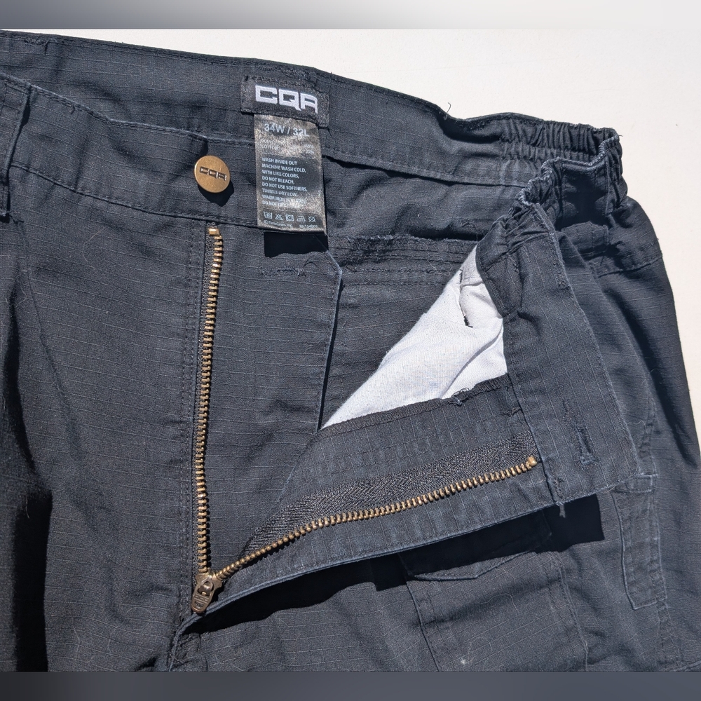 CQR Black Tactical Pants